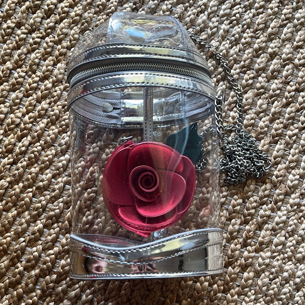 Danielle Nicole Disney Beauty And The Beast Enchanted Rose Belle Crossbody Bag